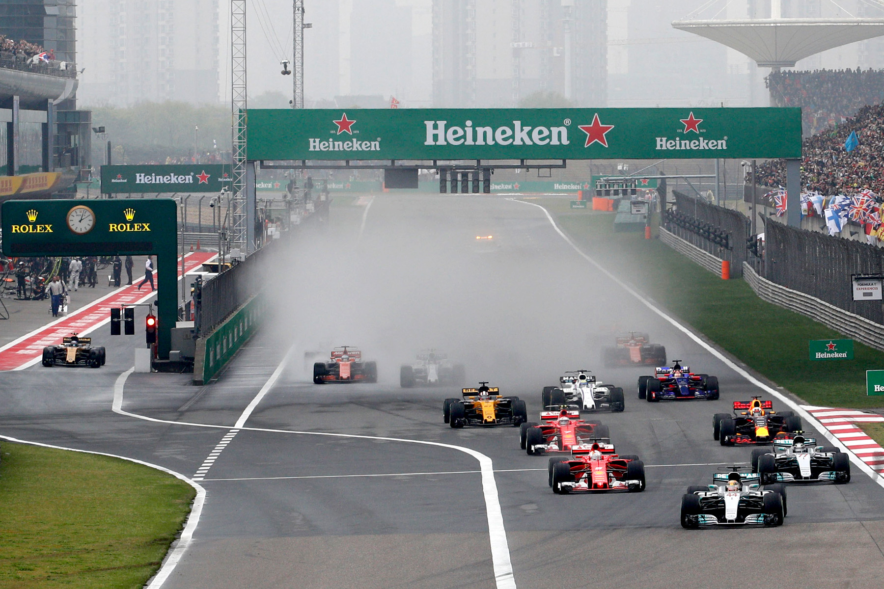 F1 haze cleared at Chinese GP