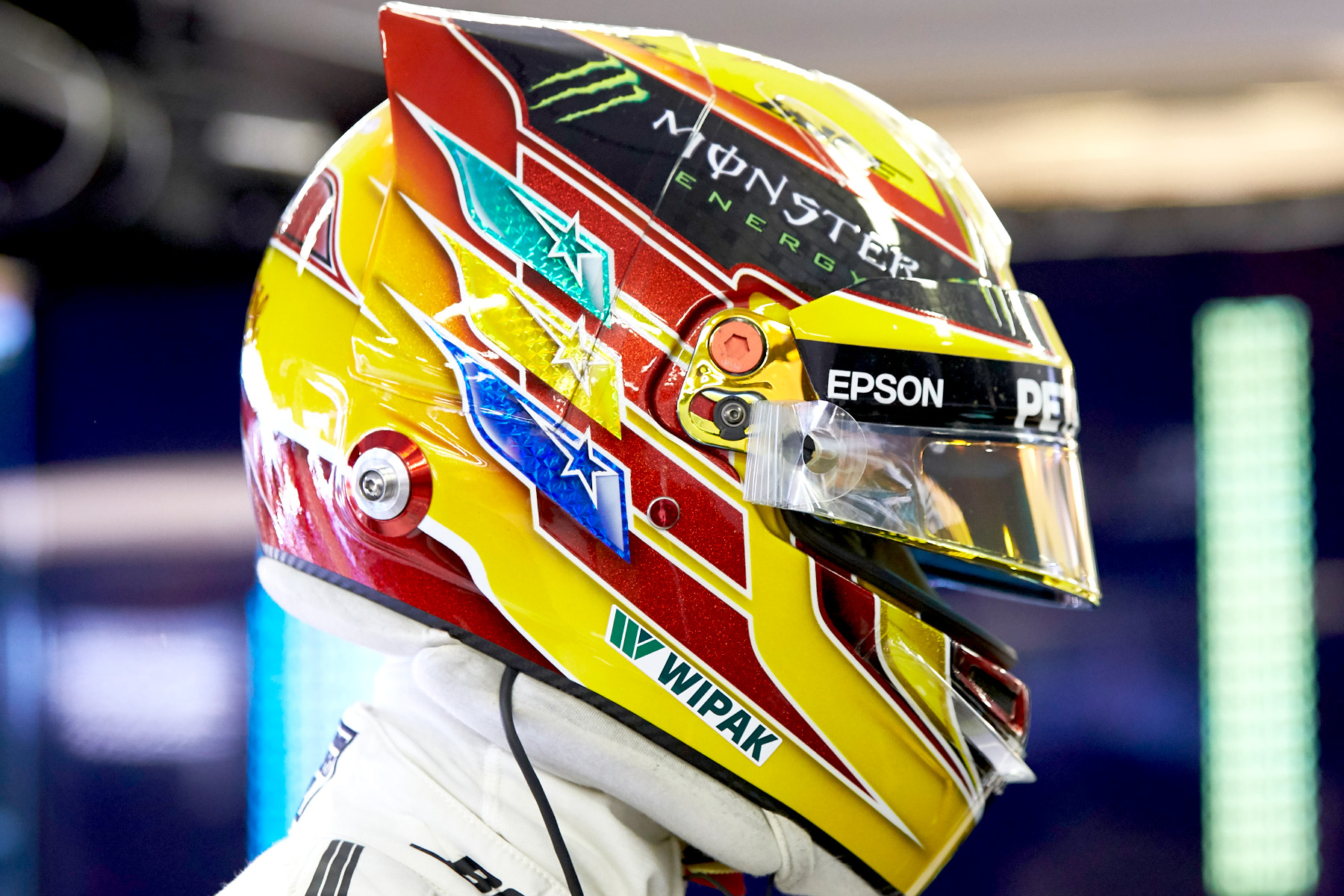 Lewis Hamilton at the 2017 Hungarian Grand Prix.