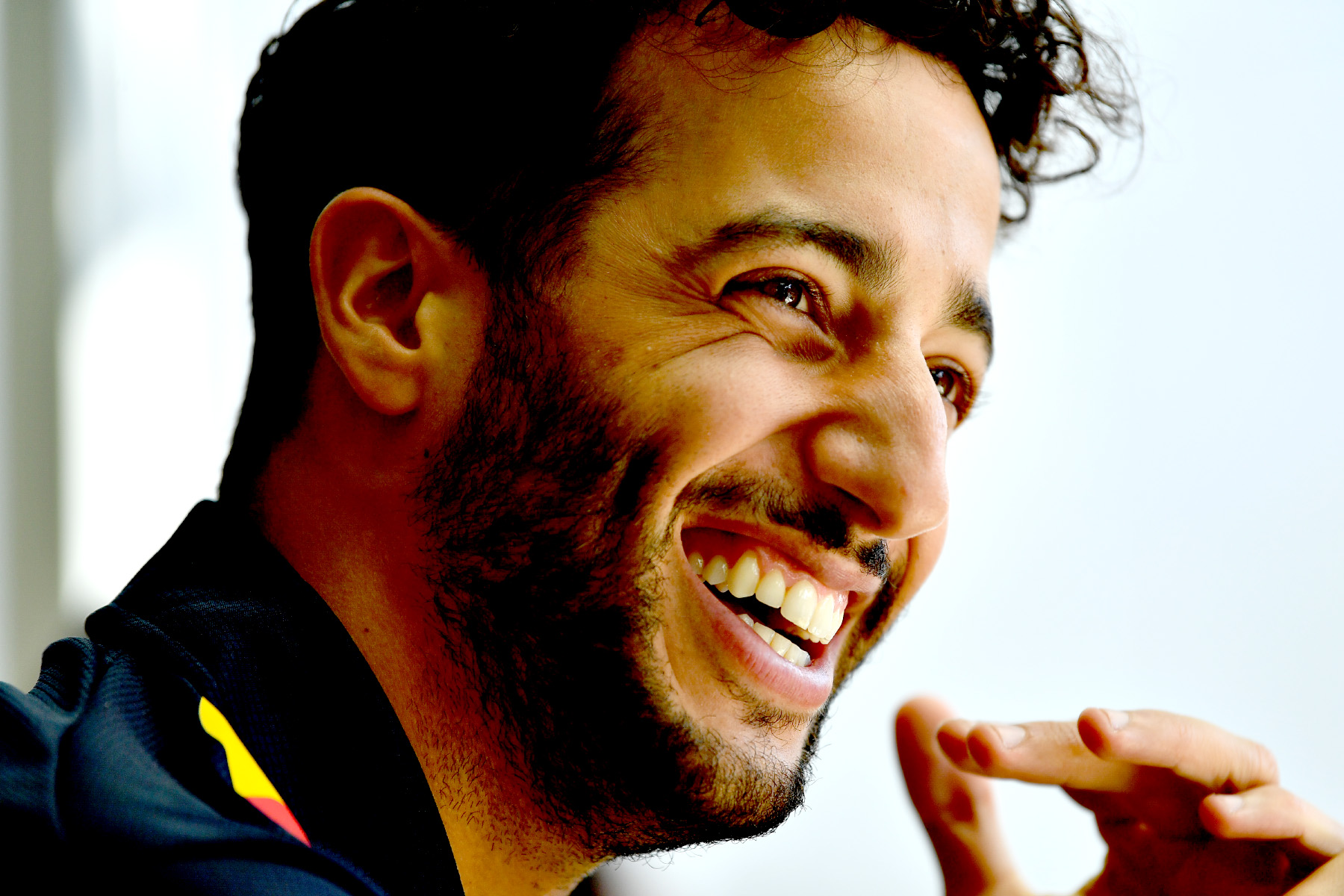 Daniel Ricciardo at the 2017 Hungarian Grand Prix.