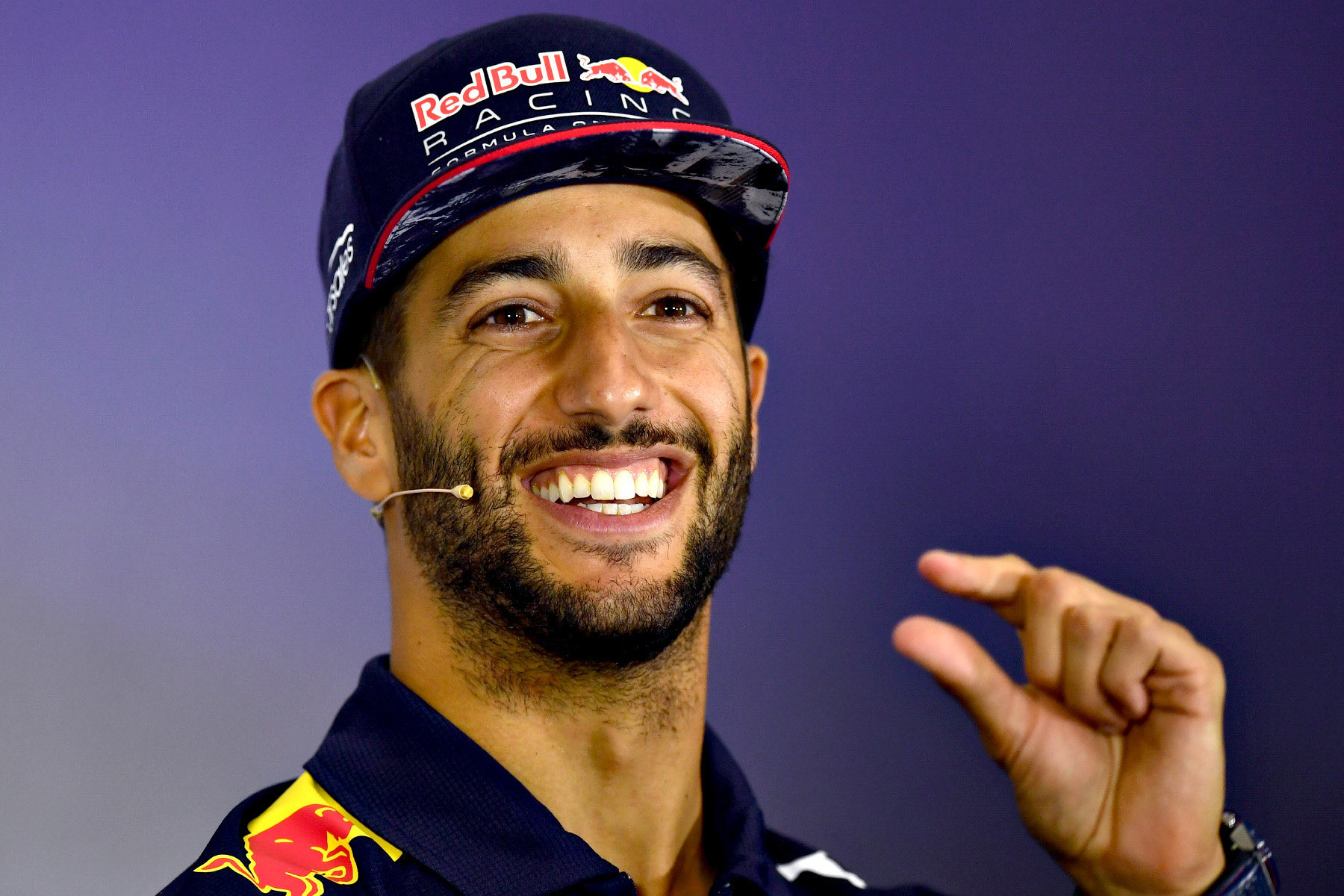 Daniel Ricciardo at the 2017 British Grand Prix.
