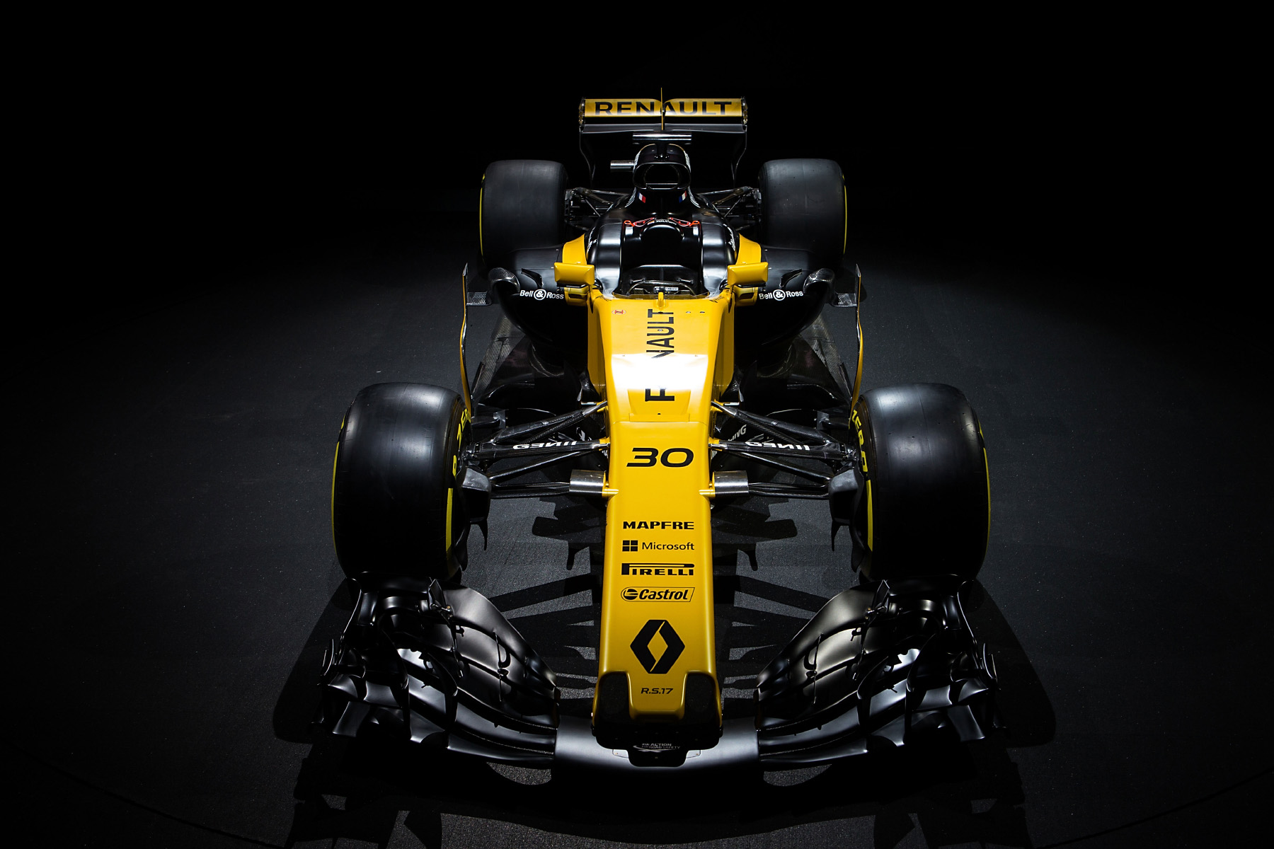 Renault's 2017 F1 car, the RS17.