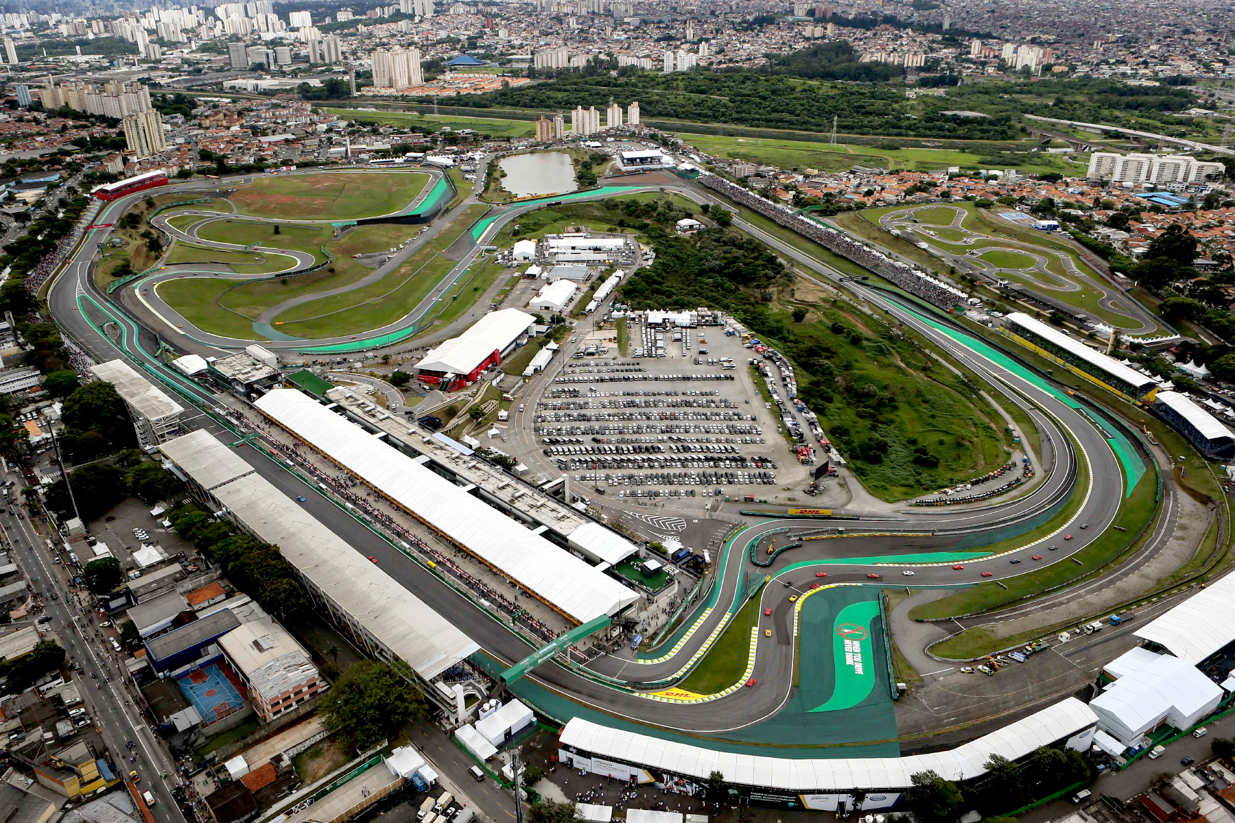 The Autódromo José Carlos Pace.