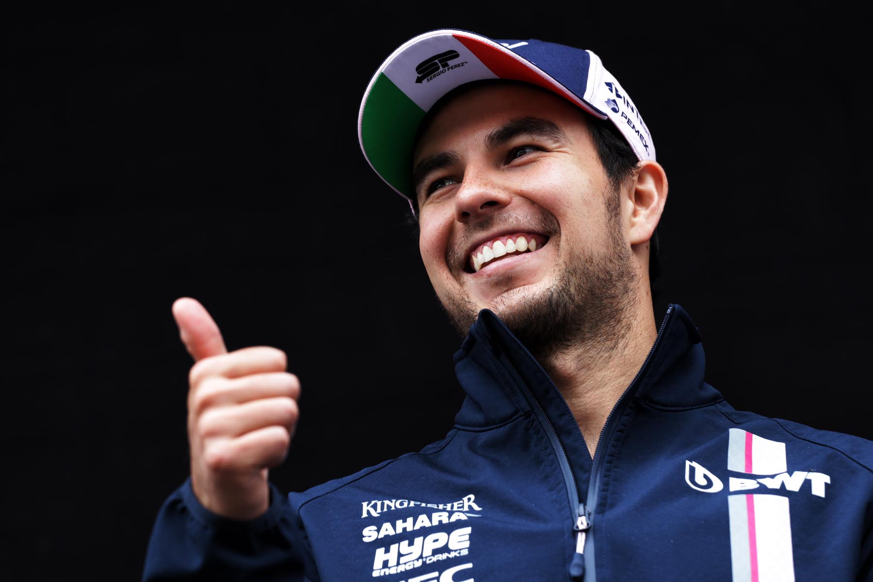 Sergio Perez at the 2018 Austrian Grand Prix.
