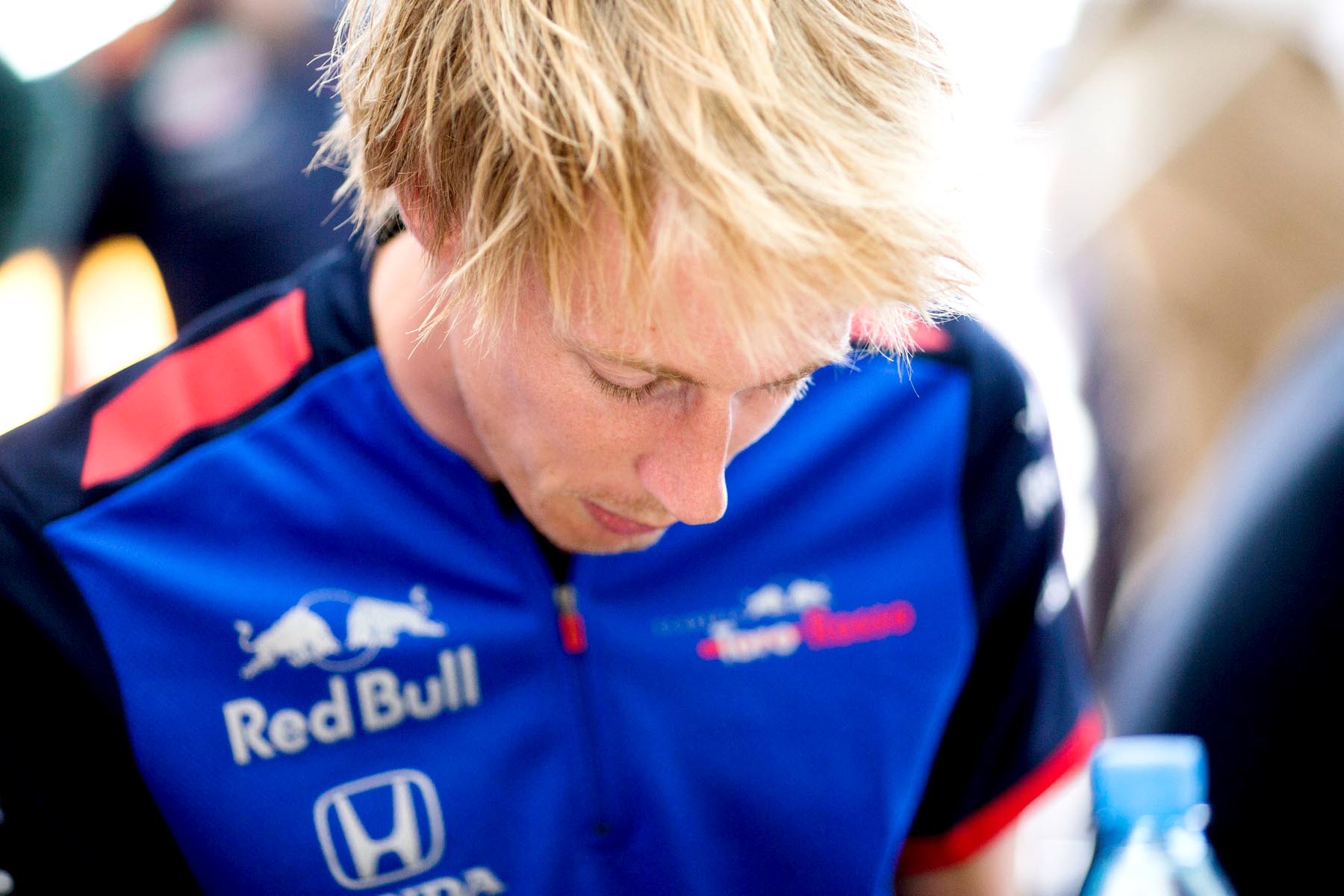 Brendon Hartley at the 2018 British Grand Prix.