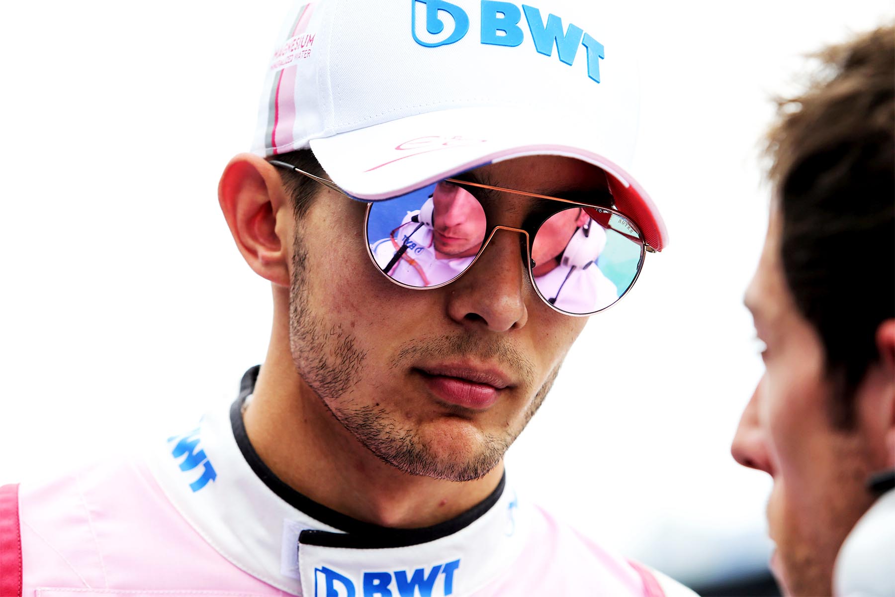 Esteban Ocon at the 2018 Italian Grand Prix.