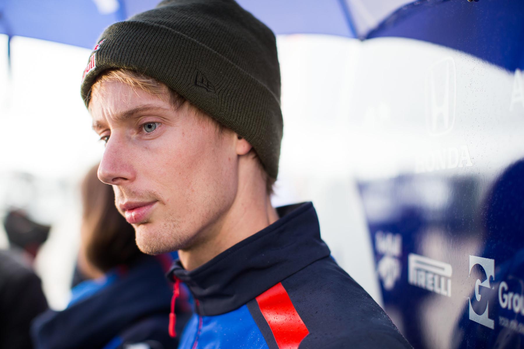 Brendon Hartley at the 2018 United States Grand Prix.