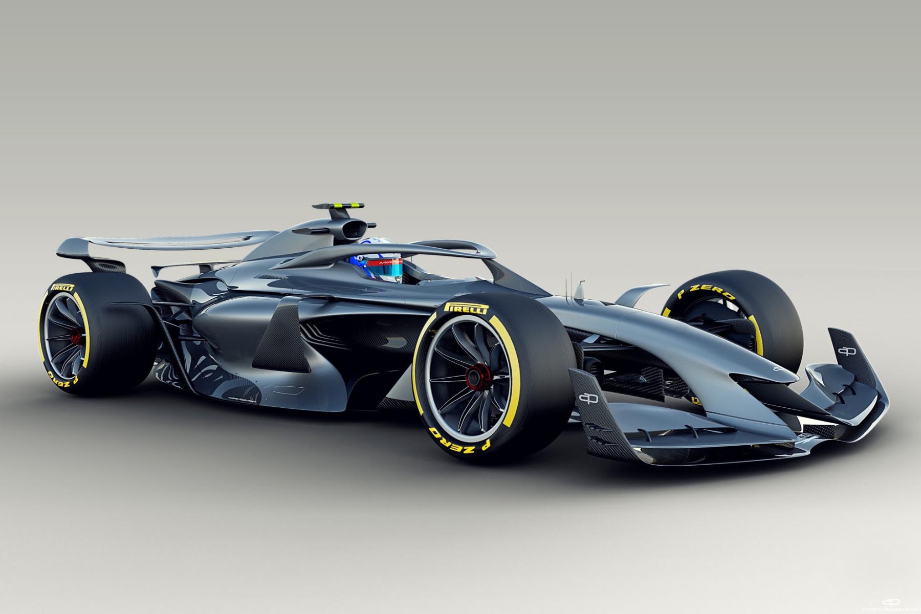 A concept 2021 F1 car.