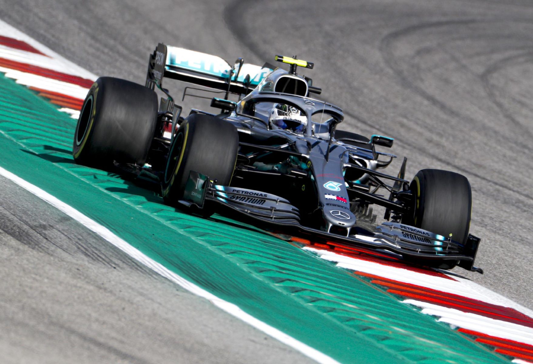 Valtteri Bottas on track at he 2019 United States Grand Prix